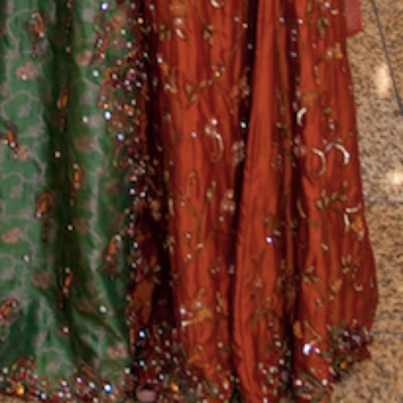 Bridal Lehnga, Blouse and Dopatta - Picture 9 of 10